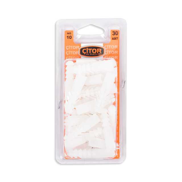 CITOR CTR-080 10no PLASTIK DUBEL 30adet