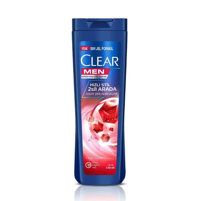 Clear Şampuan Hızlı Stil 350ml