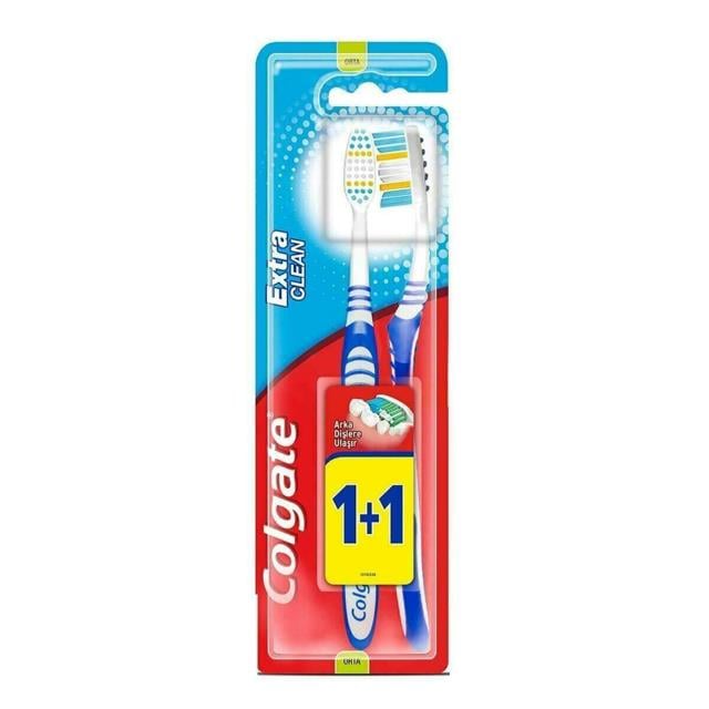 Colgate Extra Clean Diş Fırçası 1+1