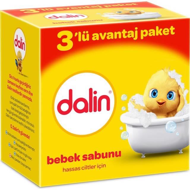 Dalin Bebek Sabunu 3*100Gr