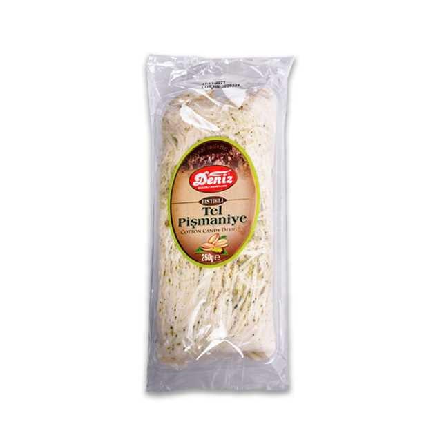 Deniz Fıstıklı Tel Pişmaniye 250 Gr.