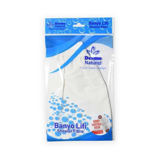 Derma Naturel Ms-20 Krep Lastikli Banyo Kesesi