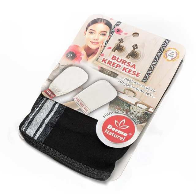 Derma Naturel Ms-28 Siyah Banyo Kesesi