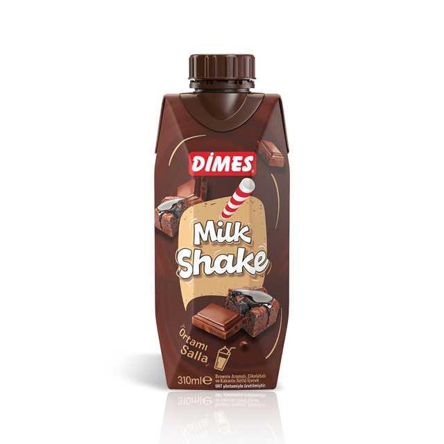 Dimes Milkshake Brownie Çikolatalı 310ml