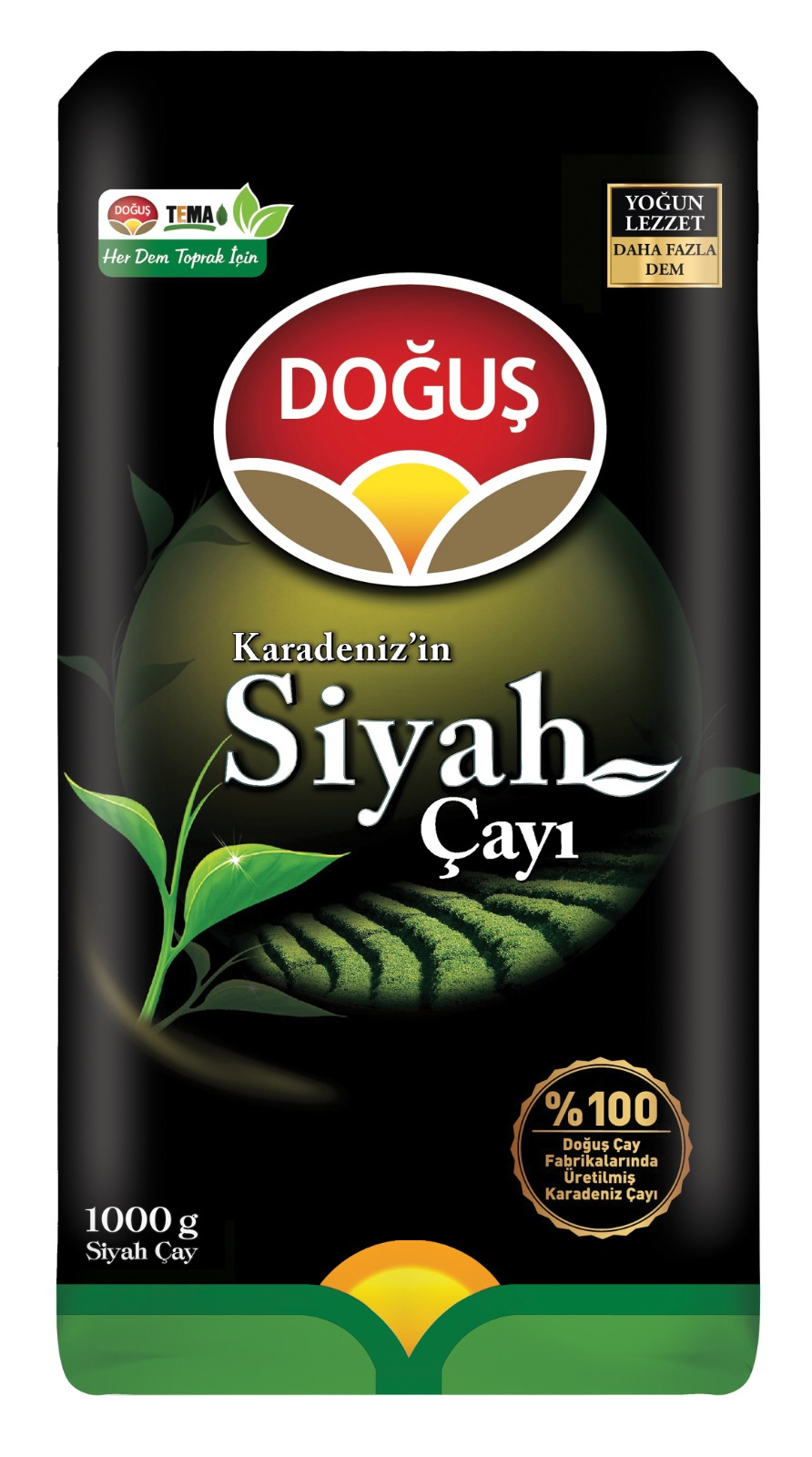 Doğuş Karadeniz`in Siyah Çayı  1000 Gr