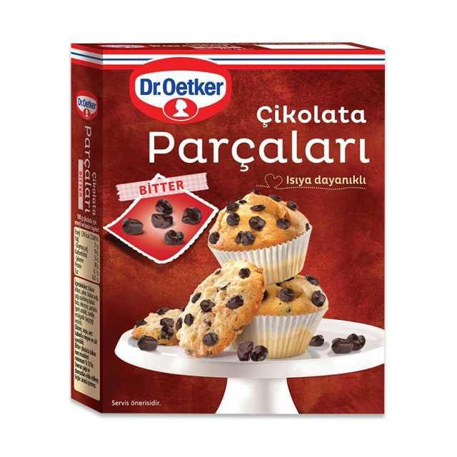 Dr.Oetker Bitter Çikolata Parçaları 70gr