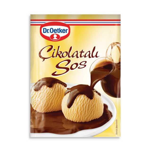 Dr.Oetker Çikolatalı Sos 128gr Tatlı
