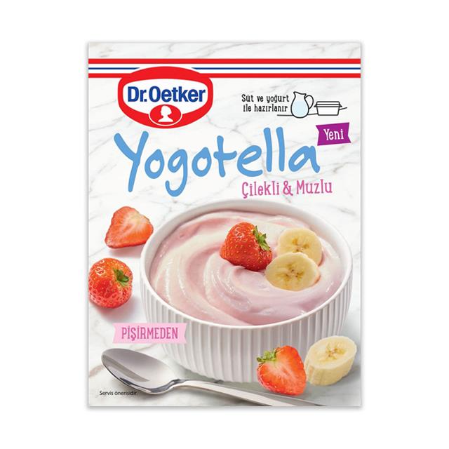 Dr.Oetker Yogotella Çilek-Muz 68gr