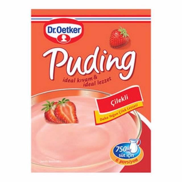 Dr.Oetker Puding 120 gr Çilek Klasik