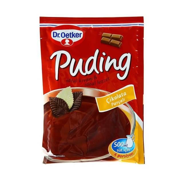Dr.Oetker Puding 115gr Çikolatalı Klasik