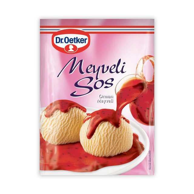Dr. Oetker Meyveli Sos 80gr Tatlı