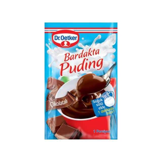 Dr. Oetker Bardakta Puding Çikolatalı 35 Gr.