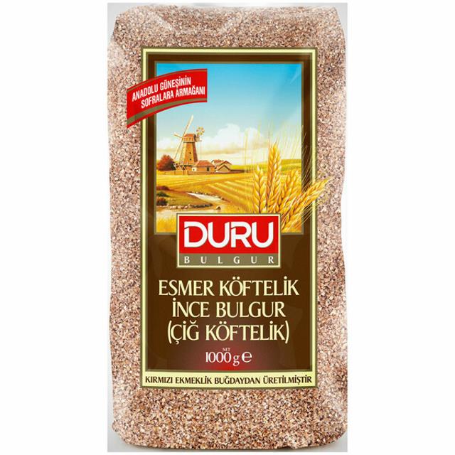 Duru Esmer Çiğ Köftelik Bulgur 1000gr