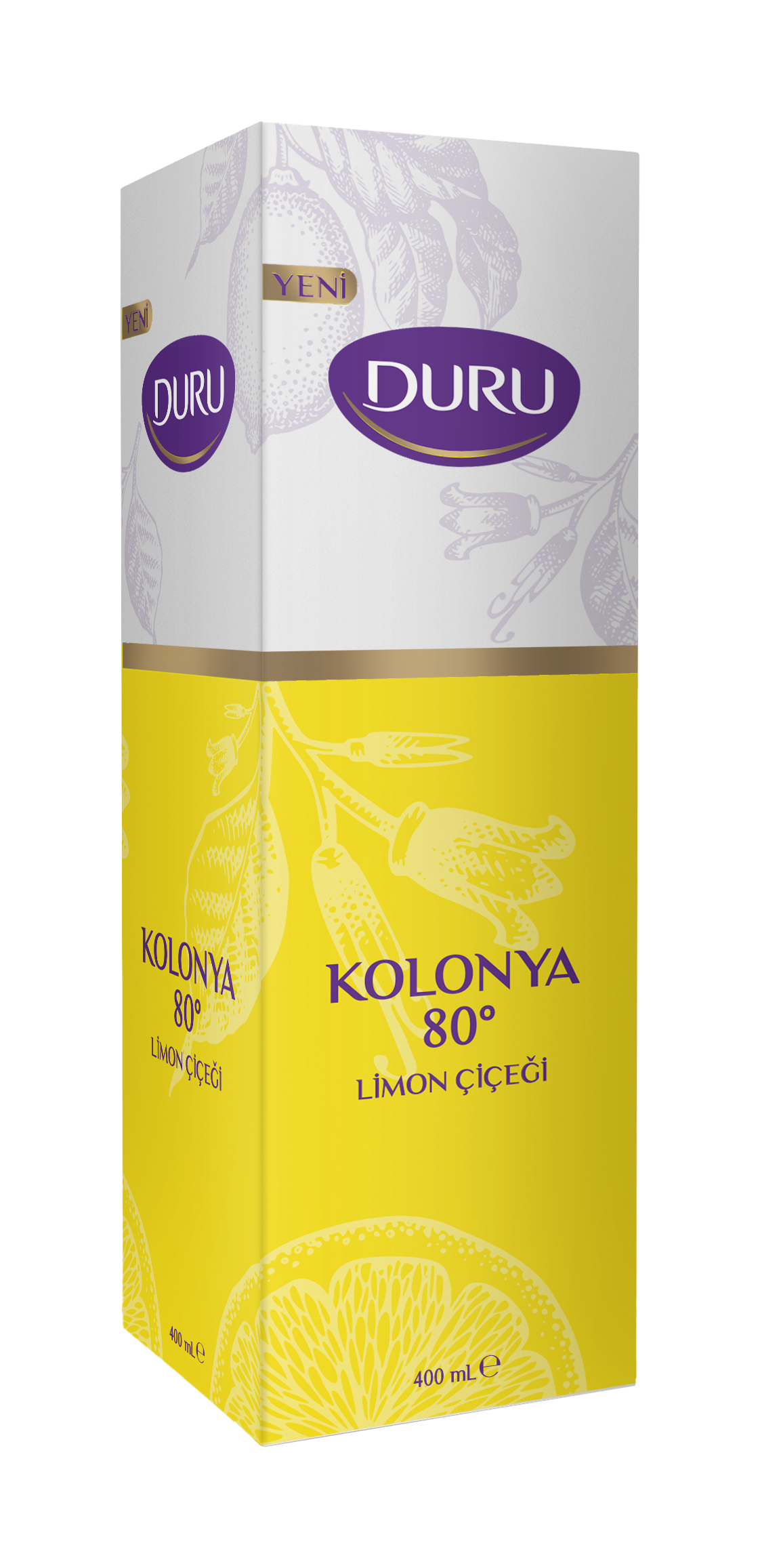 Duru Limon Kolonya Ped 400ml