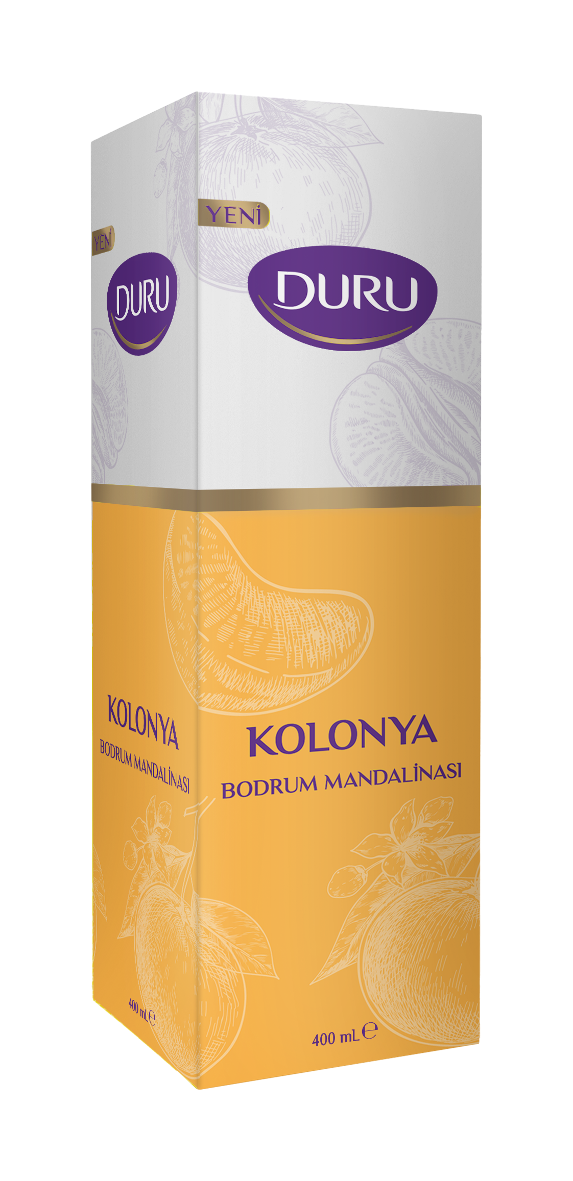 DURU MANDALIN KOLONYA PET 400ML