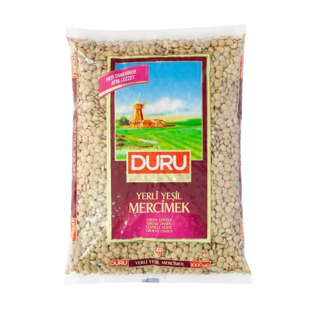 Duru Yeşil Mercimek 1000gr
