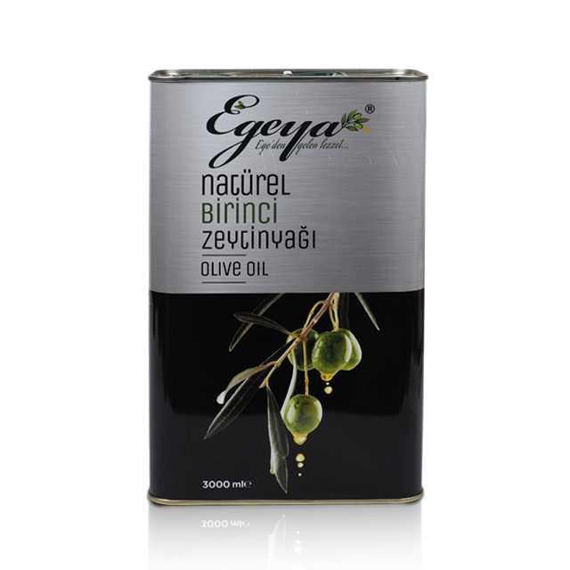 Egeya Naturel Birinci Zeytinyağ 3lt Teneke
