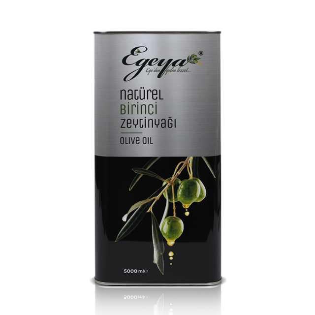 Egeya Naturel Birinci Zeytinyağı 5lt Teneke