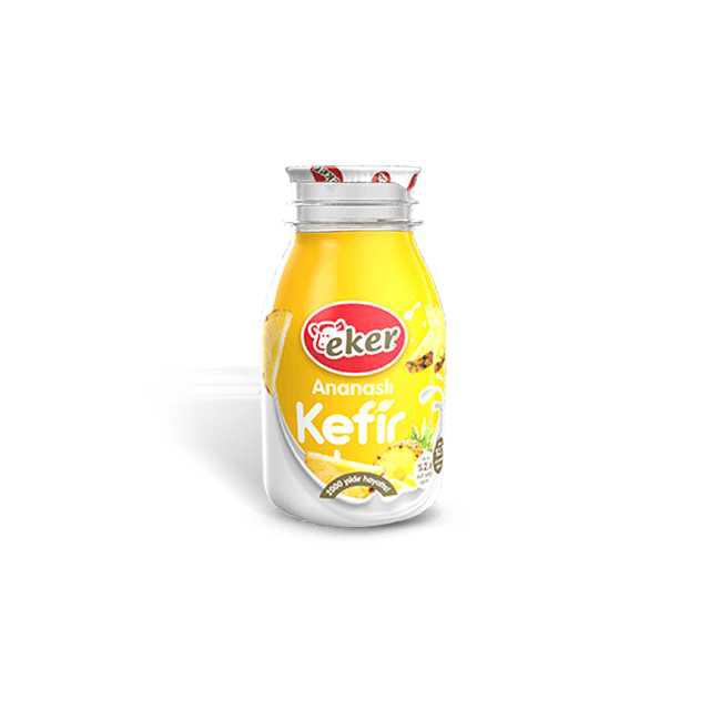 Eker Kefir Ananaslı 200 ml