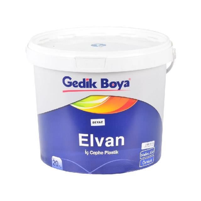 Elvan Beyaz Plastik Boya 20 Lt.