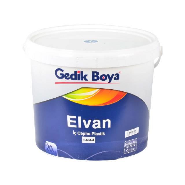 Elvan Kum Beji Plastik Boya 20 Lt.