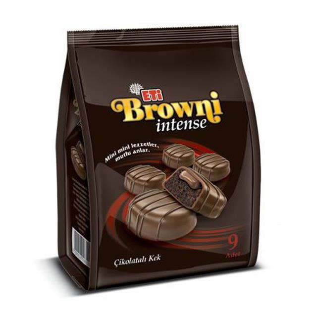 Eti 17652 Browni İntense Mini Çiolatalı 160gr