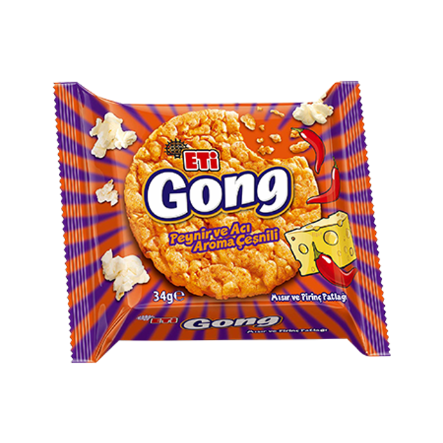 Eti 27447 Gong Peynirli Acılı 68gr