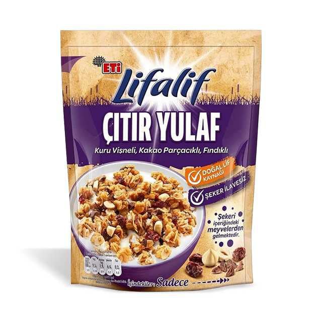 Eti lifalif Granola Vişne -Kakao 200gr