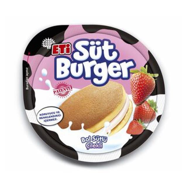 Eti Süt Burger Çilek 35gr