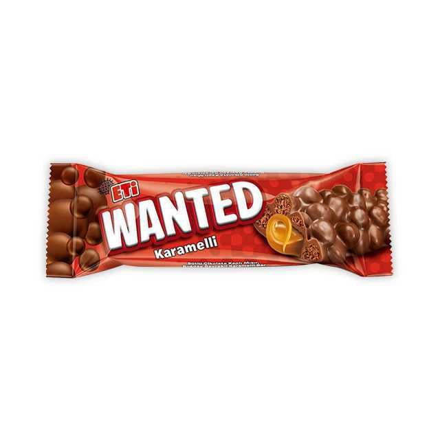 ETI  WANTED SUTLU KARAMEL 22gr