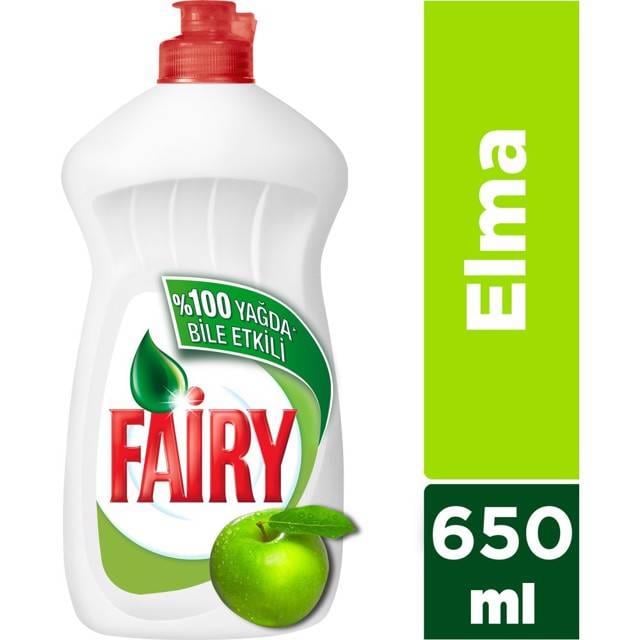 Fairy Sıvı Bulaşık Deterjanı Elma 650Ml