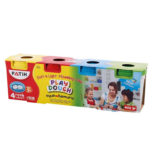 Fatih 400 gr 4 lü Oyun Hamuru