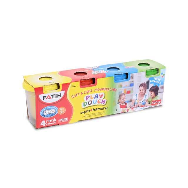 Fatih 520 gr 4 lü Oyun Hamuru