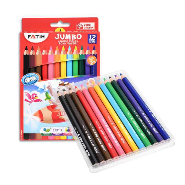 Fatih Jumbo 12 li Tamboy Kuru Boya