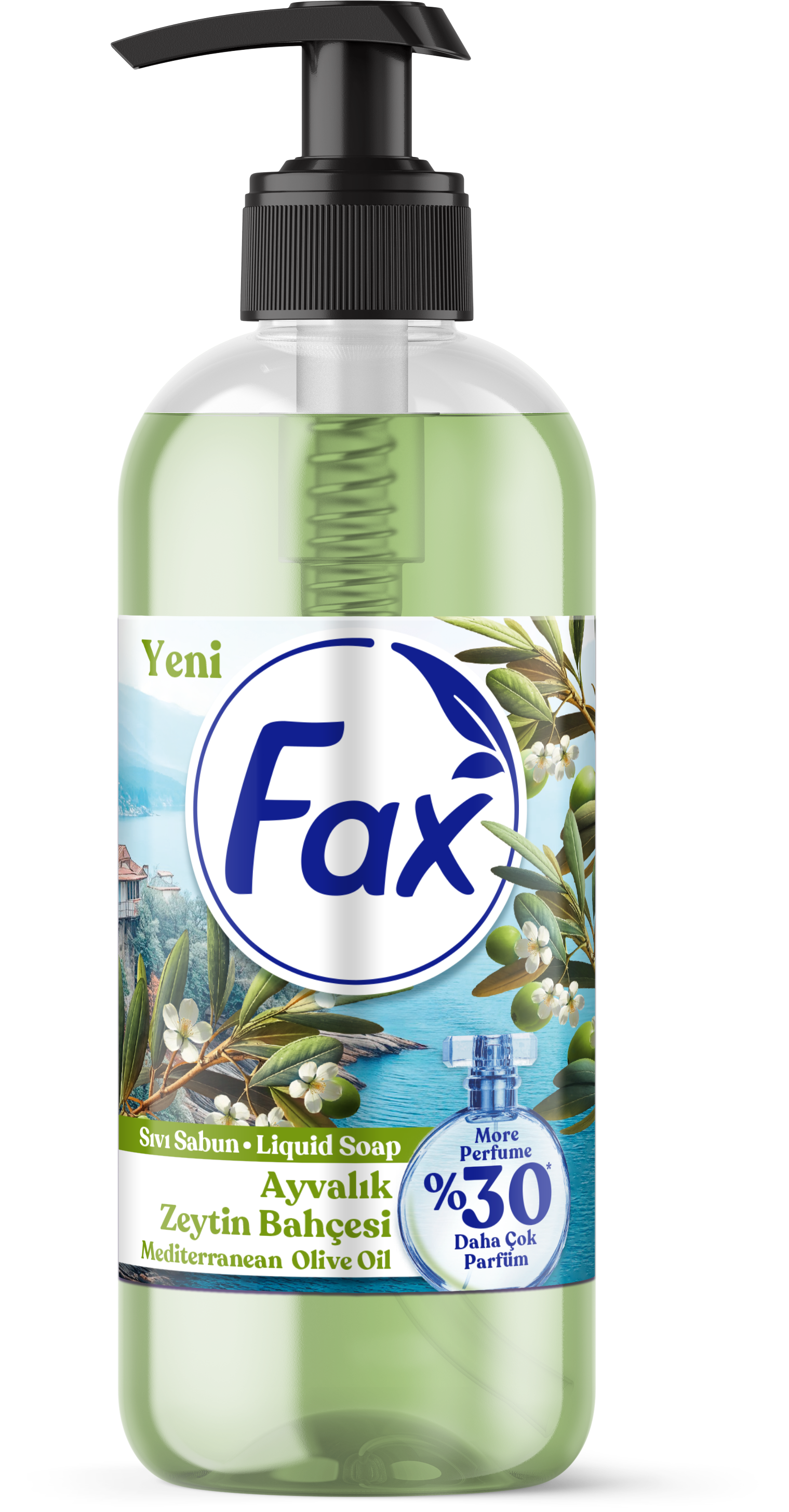 Fax Sıvı Sabun Zeytin Yağlı 500ml