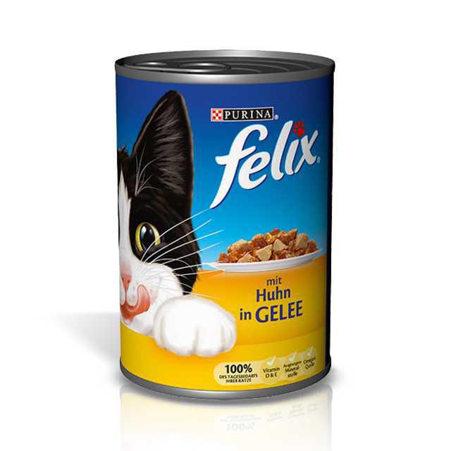Felix Konserve Tavuklu Kedi Mama 400gr