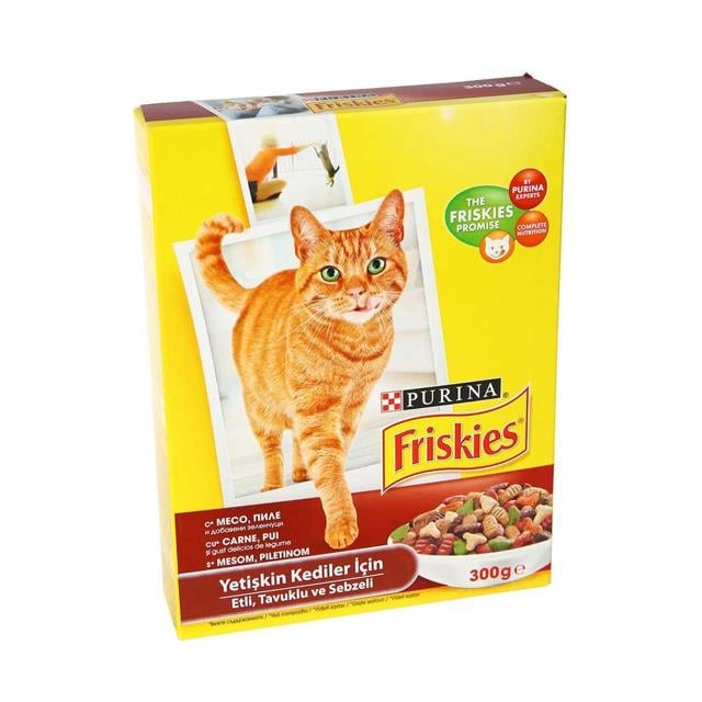 Friskies Etli Kuru Yavru Kedi Maması 300GR