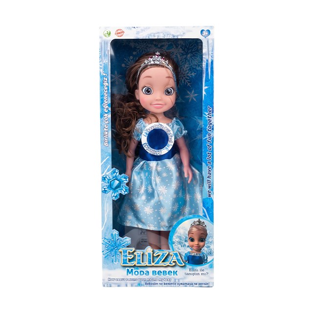 GLOBAL TOYX052 45cm ELIZA MODA BEBEK