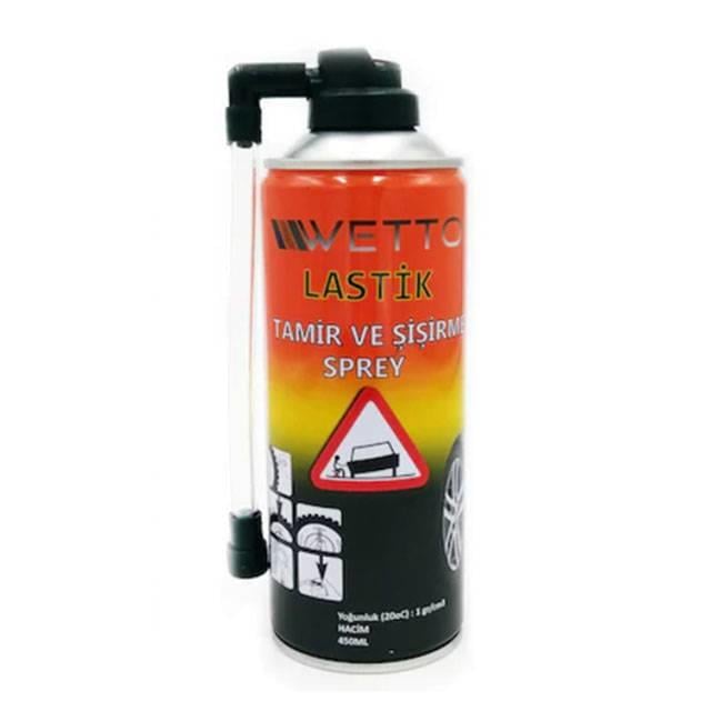 Gmax  Autokıt Wetto 400ml Lastik Tamir Ve Şişirme