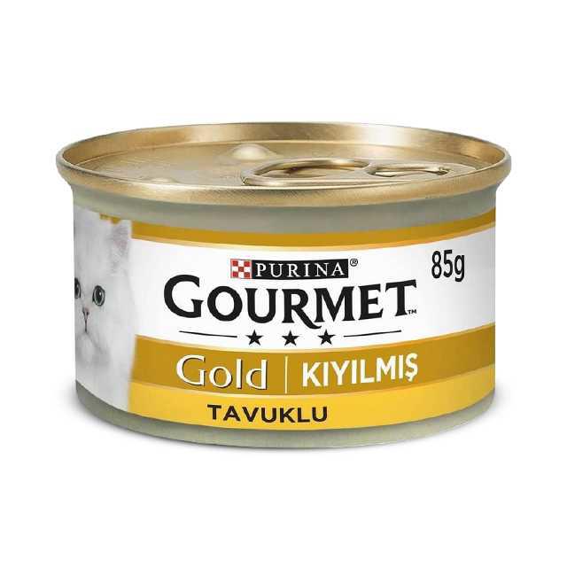 Gourmet Gold Kedi Konserve Yaş Mama Tavuklu 85gr