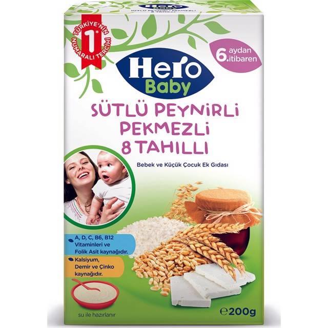 Hero Baby Sütlü Tahıl Peynir 200 Gr.