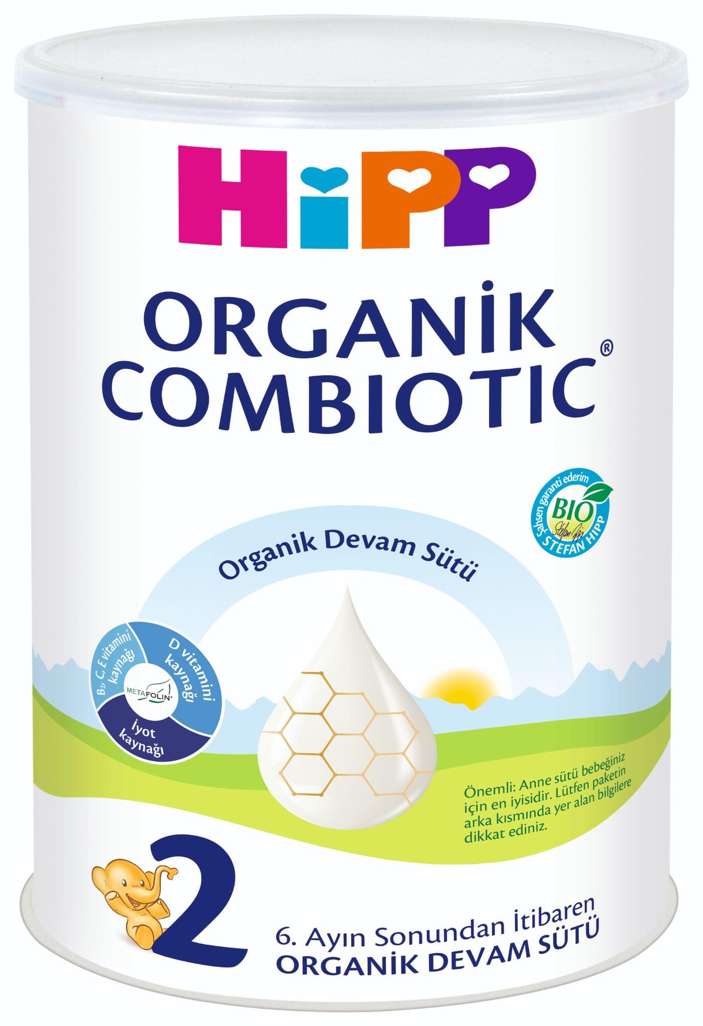 Hipp Organik Combiotic Devam Sütü 2 350gr
