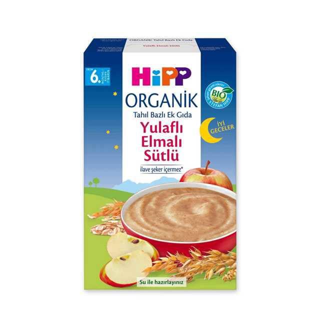 Hipp Organik İyi Geceler Sütü Yulaf Elma 250gr