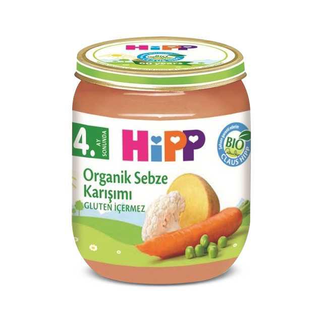 Hipp Organik Sebze Karışımı 125gr