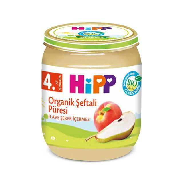 Hipp Organik Şeftali Püresi 125gr