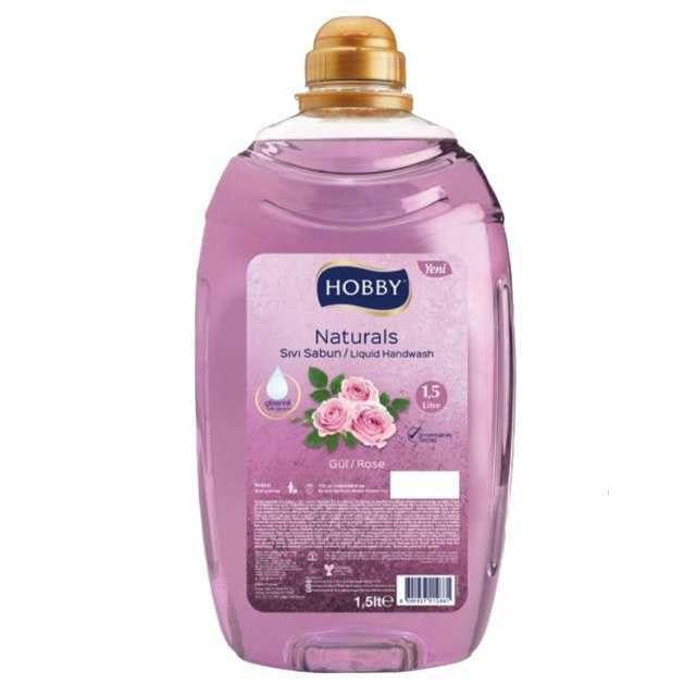 Hobby Naturel Sıvı Sabun Gül 1,5lt