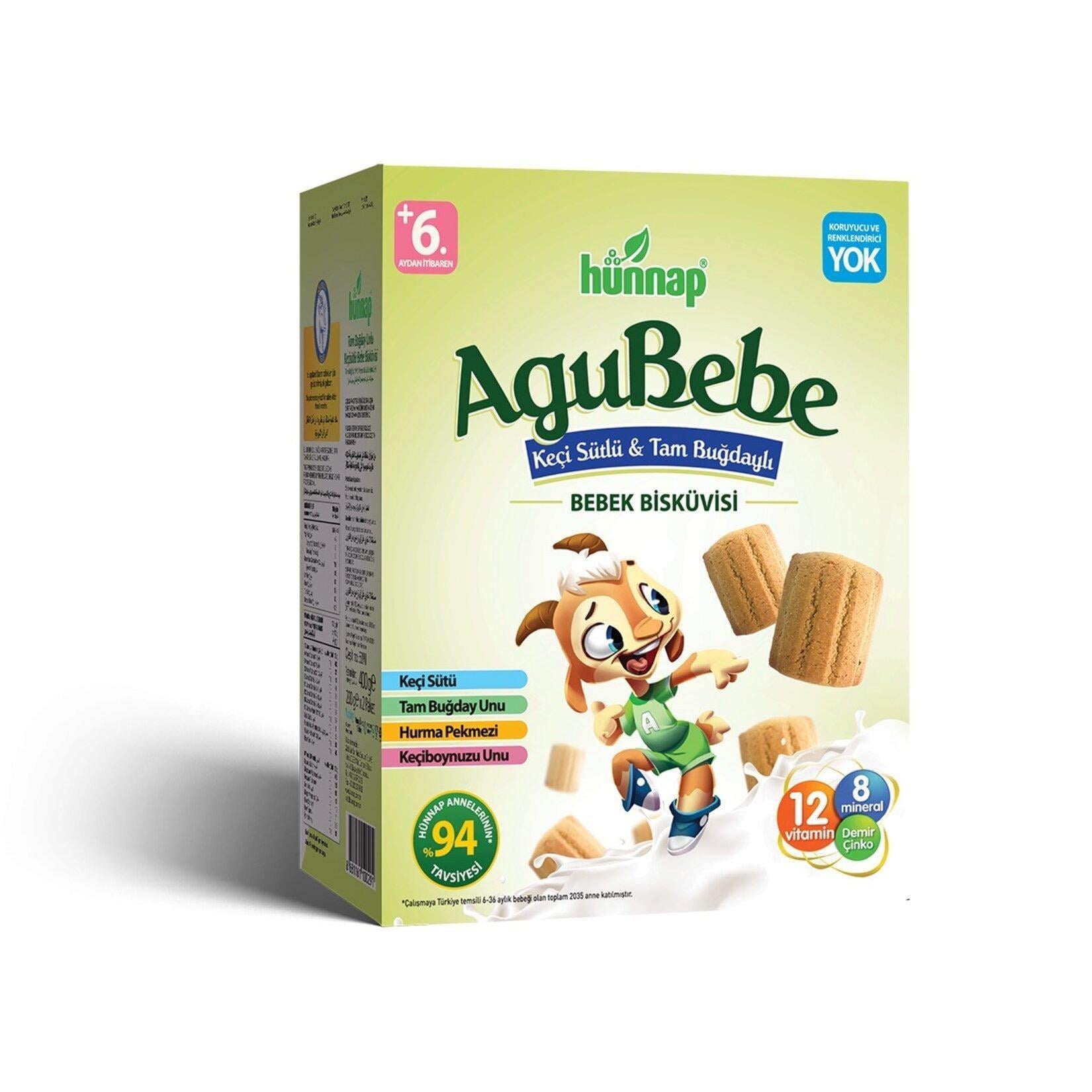 Hünnap Keçi Sütlü Bebe Bisküvi 400gr