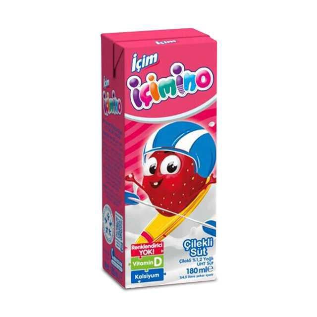 İçim İçimino Çilekli Süt 180 Ml. Uht