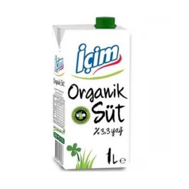 İçim Organik Süt 1 Lt. Uht