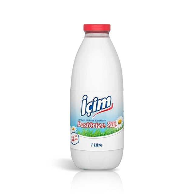 İçim Pastorize Süt 1000ml Cam